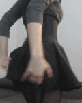 【jvktwrna】美臀GIF 这个性感黑丝美臀的妹子终于找到出处了！